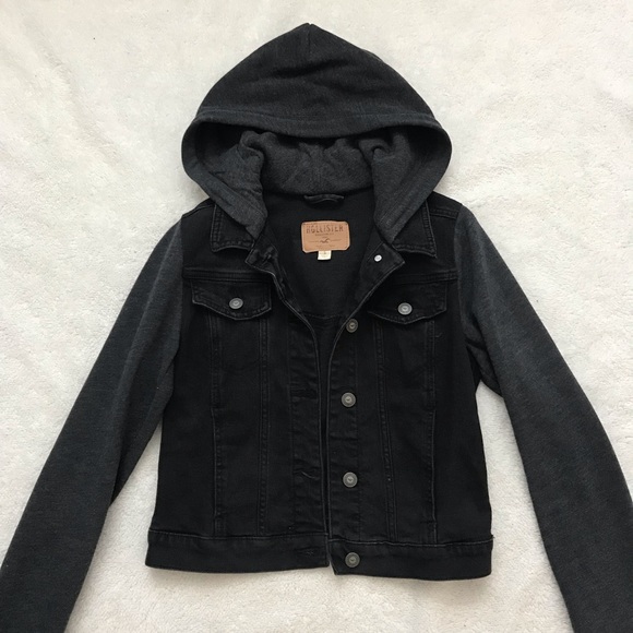 denim and fleece jacket